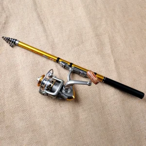 Carbon Telescopic Fishing Rod