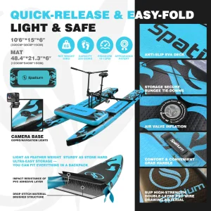 Pedal Boat Inflatable Kayak